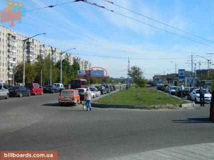 Билборд A в Львове Стрийська вул. - Вернадського вул., правий фото 1