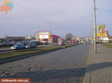 Билборд B в Львове Черновицкая ул. - Городоцкая ул. фото 1