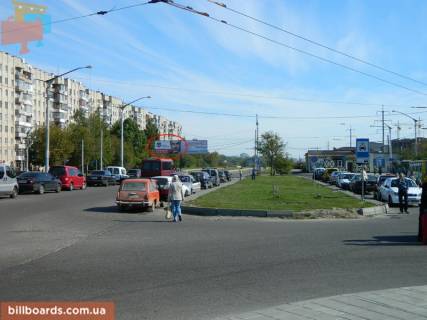 Билборд A в Львове Стрийська вул. - Вернадського вул., лівий фото 1