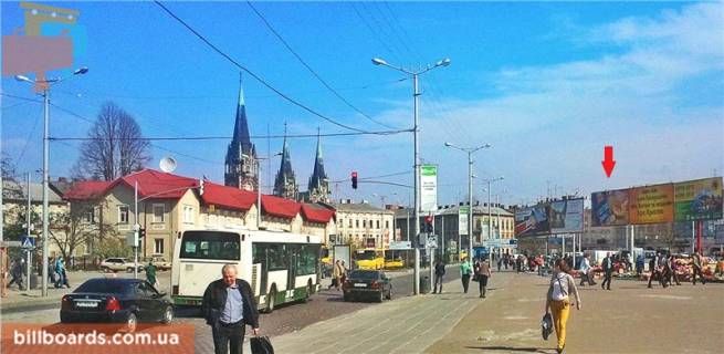 Билборд A в Львове Чернівецька вул. - Городоцька вул., лівий фото 1