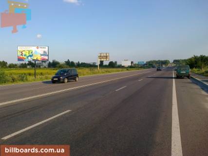 Билборд B в Львове Кільцева дорога, 500 м від "Епіцентру", ТЦ "МЕТРО", в сторону Стрийська вул. фото 1