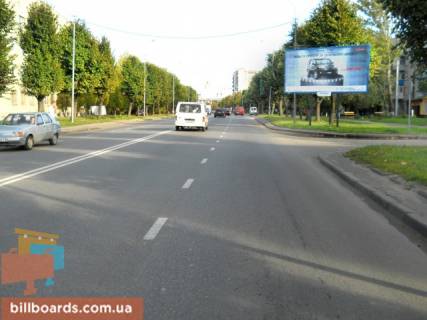 Білборд, Бігборд (Борд)  A у Львові Володимира Великого вул., 15 Фото 1