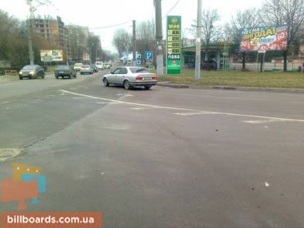 Billboard A in Lviv Zamarstinivs'ka st. - Mazepi st. Photo 1
