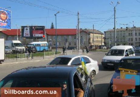 Білборд, Бігборд (Борд)   у Львові Городоцкая ул. / Черновицкая ул. Фото 1
