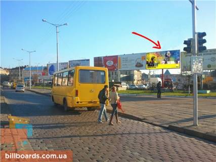 Білборд, Бігборд (Борд)  A у Львові Чернівецька вул. Фото 1