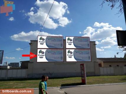 Билборд A в Львове Чернівецька вул., нижній, лівий фото 1