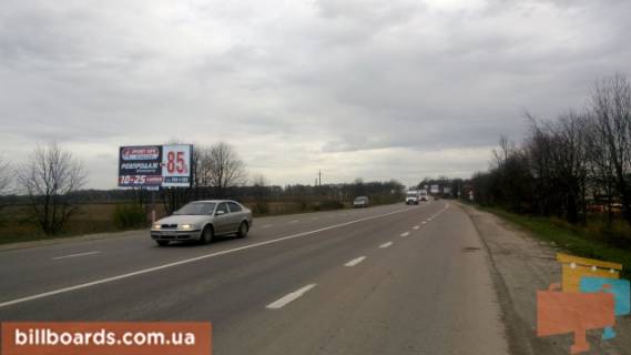 Билборд B в Львове Кільцева дорога, 3 км + 200м, 100 м до ТЦ "Три Слона", в сторону м. Львів фото 1