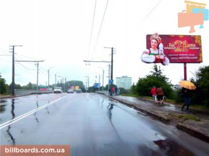 Билборд A в Львове Сихівська вул. - Червоної Калини пр. - Зелена вул. фото 1