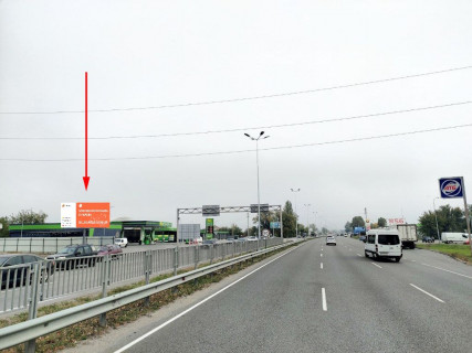 Билборд B в Подгородном, 3x6  с. Підгороднє, Слобожанський пр., біля Епіцентру, АЗС, виїзд з Дніпра фото 1