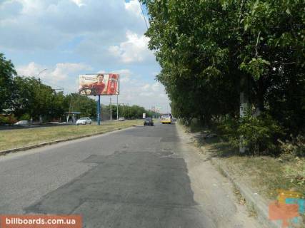 Билборд A в Мариуполе Олімпійська вул., на "Східний" м-н, виїзд фото 1