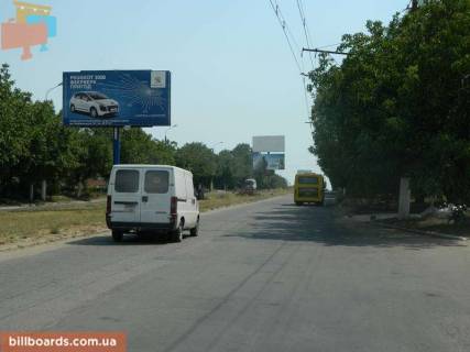 Билборд B в Мариуполе Олімпійська вул., на "Східний" м-н, виїзд фото 1