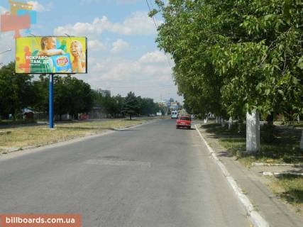 Билборд A в Мариуполе Олімпійська вул., 167, навпроти, роздільник фото 1