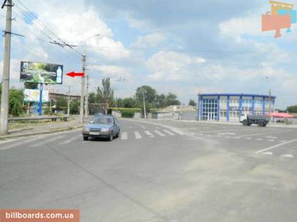 Білборд, Бігборд (Борд)  B у Маріуполі Вокзальна вул. - Мічмана Павлова пл., Ж / д вокзал Фото 1