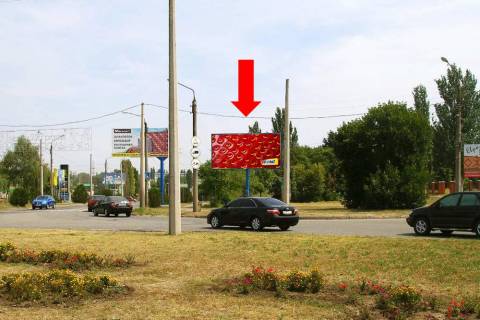 Билборд A в Мелитополе, 3x6  Хмельницького пр. / Калініна вул., кільце, південний в''їзд в місто фото 1
