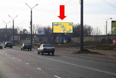 Билборд A в Мелитополе Воинов-Интернационалистов ул. - ул. Гетьманская, (бывш. ул. Ленина), из центра фото 1