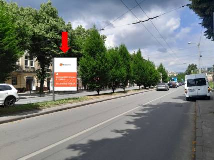 Ситилайт A в Львове, 1.8x1.2  Чорновола пр., 19, роздільник, біля клубу "Malevych", з центру фото 1
