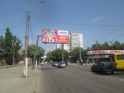 Билборд + в Одессе, 3x6  Князя Володимира Великого просп.(Добровольського просп.). - Марсельська вул. фото 1