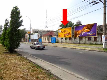 Билборд A в Николаеве, 3x6  Центральний пр. (кол. Леніна пр.) / Рюміна вул., 36, в бік Центрального ринку, супермаркету "Фокстрот", ліва фото 1
