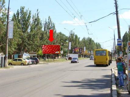 Билборд  в Николаеве Мира пр. / Школьная ул., в сторону Победы пл., ж/д вокзала, из центра фото 1