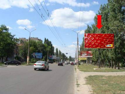 Билборд A в Николаеве, 3x6  Миру пр., 14, з боку з/д вокзалу, в центр фото 1