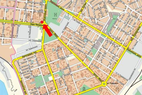 Билборд A в Николаеве, 3x6  Богоявленський пр. (кол. Жовтневий пр.) / Погранична вул. (кол. Чигрина вул.), кільце автовокзалу, біля супермаркетів "Велика Кишеня", "Технополіс", ліва схема