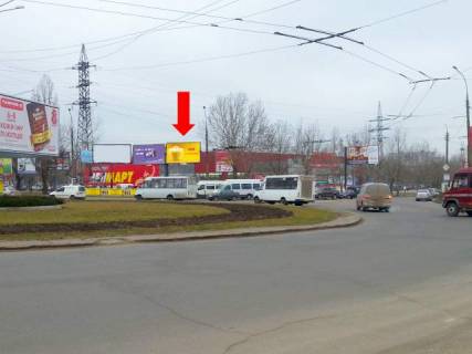 Білборд, Бігборд (Борд)  A у Миколаєві, 3x6  Мира пр. / Богоявленський ін. (Кол. Жовтневий проспект.) / Погранична вул. (Чигрина)  Кільце автовокзалу, біля гіпермаркету "Велмарт", "Ельдорадо", права Фото 1