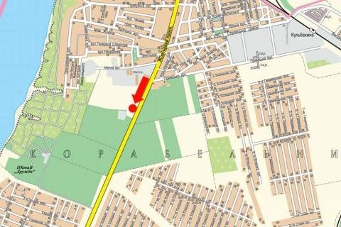 Билборд A в Николаеве Богоявленський пр. (кол. Жовтневий пр.), навпроти супермаркетів "Таврия В", "Епіцентр", з центру схема