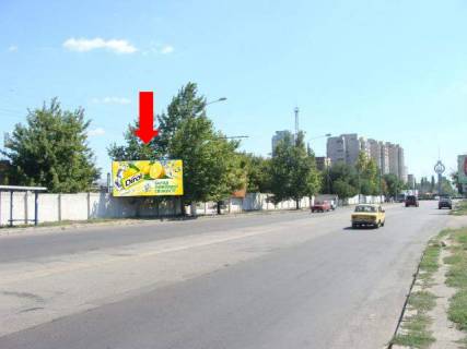 Билборд A в Николаеве Київське шосе / Олександрівське шосе, перед Тирнівським роз''їздом, в центр фото 1