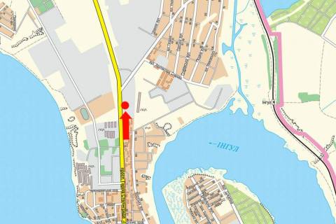 Билборд A в Николаеве, 3x6  Героїв Сталінграду пр., 103, Тирнівський роз''їзд, біля АЗС "БРСМ", з центру схема