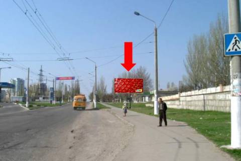 Билборд A в Николаеве, 3x6  Малко-Тирнівська вул. (кол. Ульянових вул.) / Старова вул., в центр фото 1