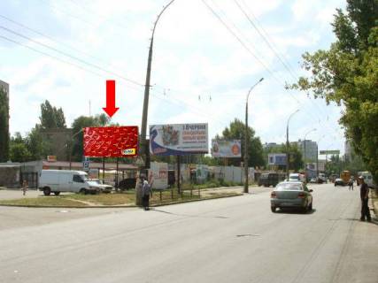 Билборд B в Николаеве, 3x6  Генерала Олекси Алмазова вул. (Генерала Карпенка) . / Морехідна вул., біля АЗС "Amic", супермаркету "АТБ", з центру фото 1