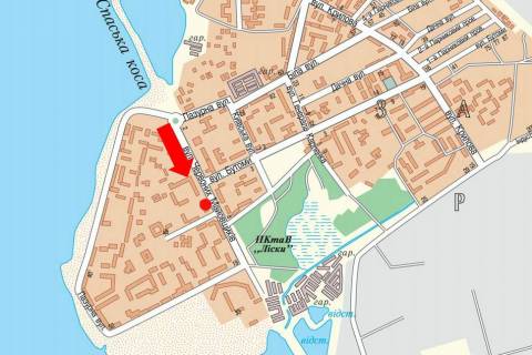 Билборд A в Николаеве, 3x6  Озерна вул., 13, (кол. Червоних Майовщиків вул.), біля супермаркету "АТБ", ринку "Штрассе" схема