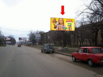 Билборд A в Николаеве, 3x6  Херсонське шосе, 94 / Космонавтів вул., біля АЗС "Amic", біля Миколаївського хлібзаводу №1, в центр фото 1