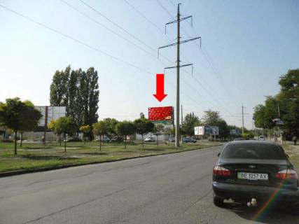 Билборд B в Николаеве Погранична вул. (кол. Чигрина вул.) / Садова вул., в бік морпорту, в центр, верхня фото 1