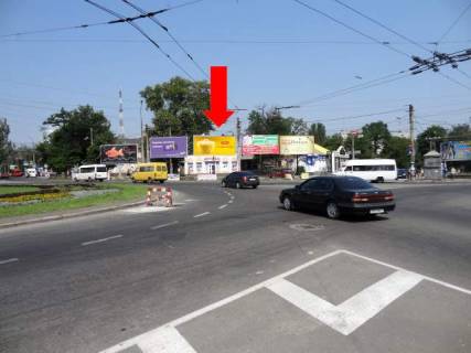 Призма A в Николаеве, 3x6  Аркасівська вул. (Пушкінська) . / Андрія Покровського вул. (Наваринська) ., Пушкінське кільце, біля супермаркету "Ельдорадо", в бік Рюміна вул., права - 19551 фото 1