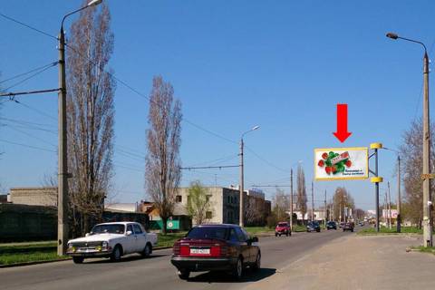Билборд A в Николаеве, 3x6  Ковальська вул. (Кузнецька, Скороходова)  213, в центр (флажок) фото 1
