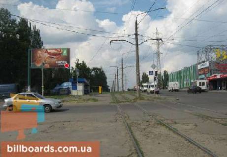 Билборд  в Николаеве Космонавтов ул., 128, возле ТРЦ "33 квадратных метра", супермаркета "АТБ" фото 1
