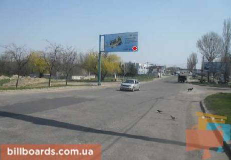 Билборд  в Николаеве Троицкая ул. (бывш. Кирова ул.) / Новозаводская ул., возле АЗС "ANP" (флажок) фото 1
