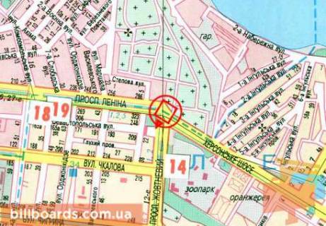 Призматрон, Призма  у Миколаєві Центральный пр. (бывш. Ленина пр.) / Богоявленский пр. (бывш. Октябрьский пр.), кольцо, возле АЗС "Formula" - 104401 схема