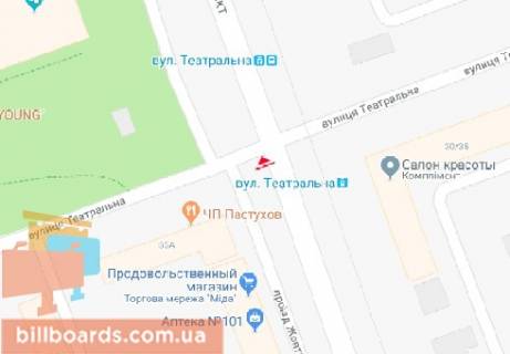 Скроллер  в Николаеве Богоявленский пр. (бывш. Октябрьский пр.), 41 - 173123 схема