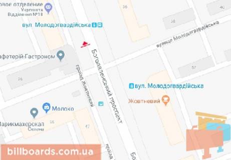 Скроллер  в Николаеве Богоявленский пр. (бывш. Октябрьский пр.), 45 - 173125 схема