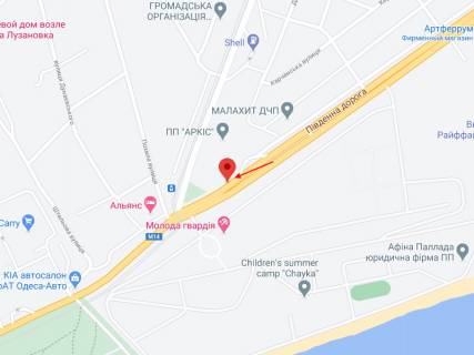 Билборд + в Одессе, 3x6  Южна дорога - Князя Володимира Великого просп.(Добровольського просп.)., 2А схема