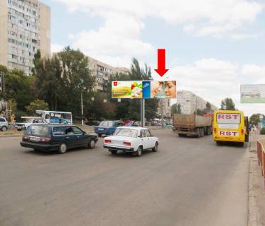 Билборд A в Одессе Палія вул. (кол. Дніпропетровська дорога), 100 / Заболотного вул., роздільник, біля супермаркетів "Ельдорадо", "Сільпо", з центру, права фото 1