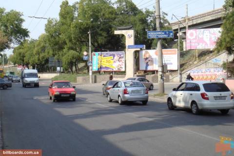 Білборд, Бігборд (Борд)  A у Одесі Приморская ул., 51 / Газовый пер. Фото 1