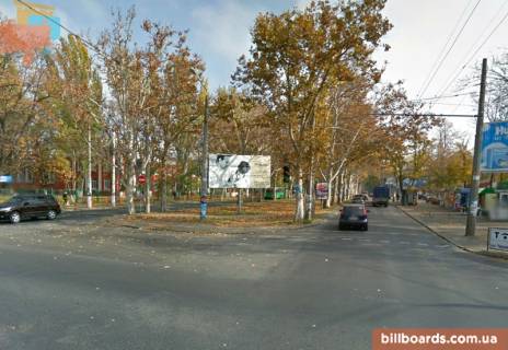 Билборд A в Одессе Адміральський пр. - Краснова вул., біля кінотеатру "Вимпел", в центр фото 1