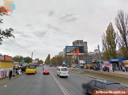Билборд A в Одессе Князя Володимира Великого просп.(Добровольського просп.). - Владислава Бувалкіна вул. (Генерала Бочарова)., в сторону Заболотного вул. фото 1