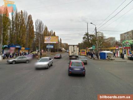 Билборд B в Одессе Князя Володимира Великого просп.(Добровольського просп.). - Владислава Бувалкіна вул. (Генерала Бочарова)., в сторону 28 бригади (Паустовського) фото 1