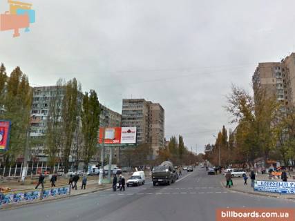 Билборд B в Одессе Заболотного вул. - Палія вул. (колиш. Дніпропетровська дорога), біля Суворовського ринку, супермаркету "Таврія В" фото 1