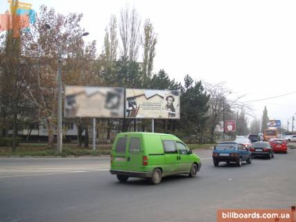 Билборд B в Одессе Рабіна вул. - Інглезі вул. (колиш. 25-Чапаєвської дивізії вул.), біля АЗС "Мавекс", правий фото 1