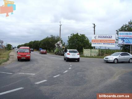 Билборд A в Одессе Трасса Одесса-Черноморск, ж/д переезд, с. Таирово фото 1
